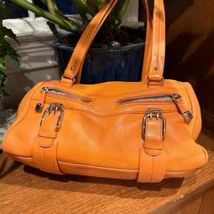Fabulous COLE HAAN Shoulder bag in tangerine color